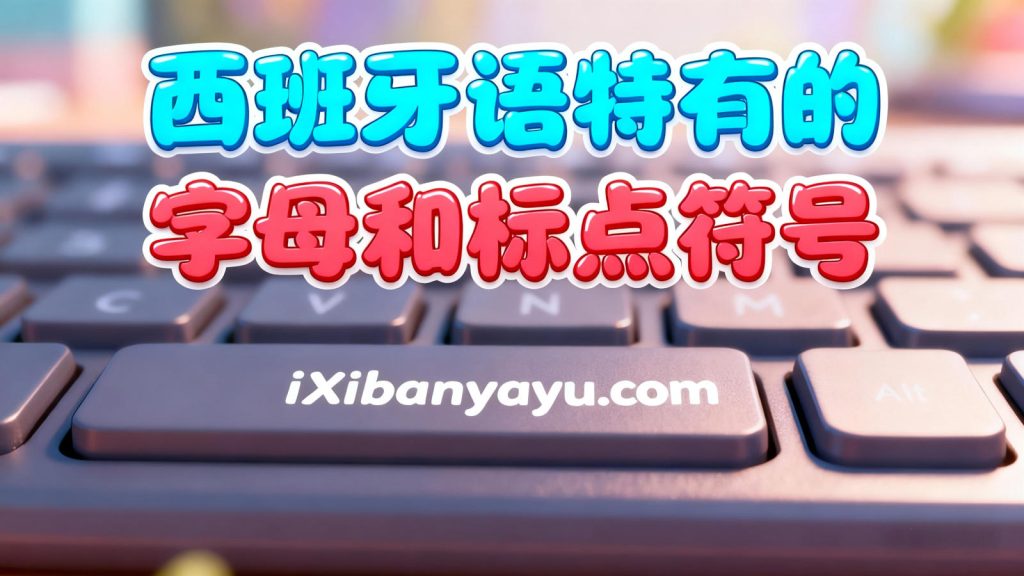 xibanyayu-te-zimu-biaodian-fuhao
