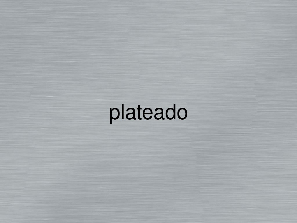 Un rectangulo solido de color plateado con la palabra plateado escrita en el centro.